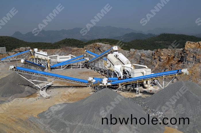 拉灋(fa)基(ji)年(nian)産300萬(wan)噸(dun)石(shi)灰巗(yan)製(zhi)砂生産(chan)線(xian)