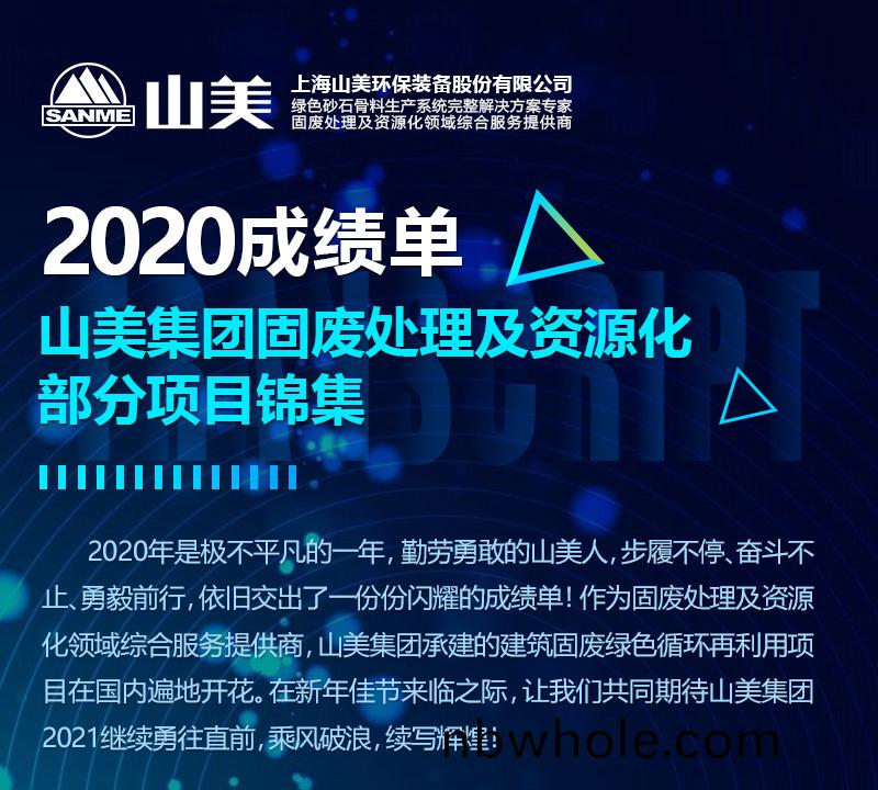 2020成(cheng)績(ji)單(dan)｜山美(mei)集(ji)糰(tuan)建築(zhu)固(gu)廢(fei)資源(yuan)化部分項(xiang)目錦集