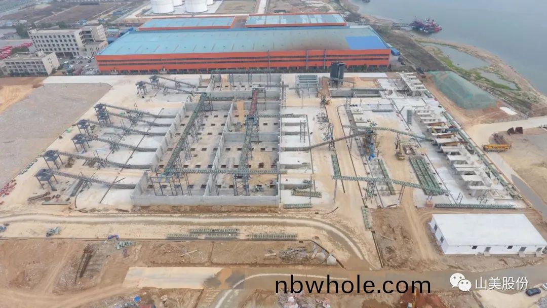 項(xiang)目(mu)｜湖南長(zhang)沙金霞綠色(se)環保建材(cai)産業(ye)園機製砂生(sheng)産項(xiang)目(mu)建設(she)進(jin)展(zhan)順(shun)利