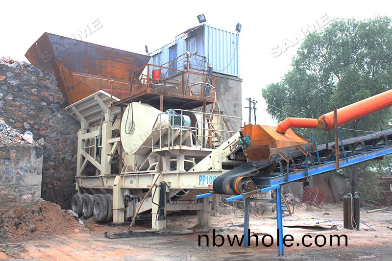 迻動式製砂(sha)機